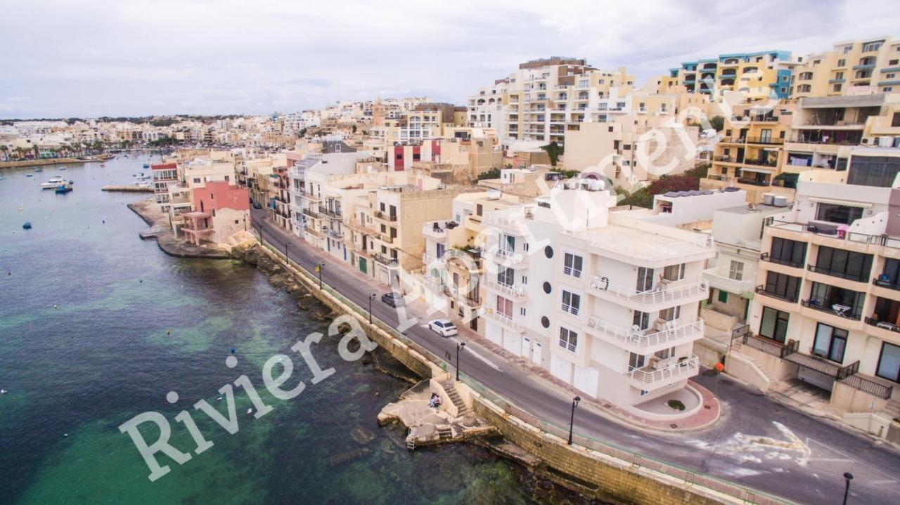 Riviera Holiday Apartments - Seafront - Wifi 马尔萨斯卡拉 外观 照片